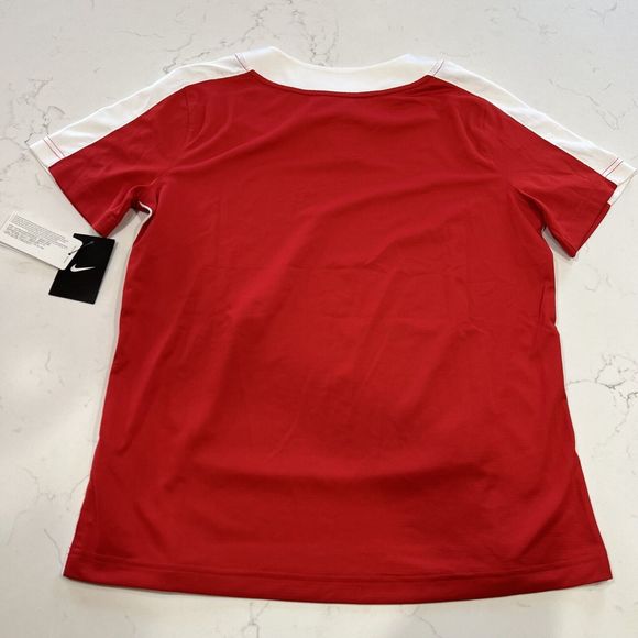 NEW Nike Softball Vapor Select 1-Button Red Womens M Practice Game Team Jersey - Picture 6 of 16
